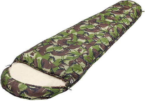 Спальный мешок Jungle Camp Hunter (левая молния, камуфляж)