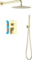 Душевая система Aquatek Оберон AQ1272BG (золото)