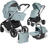 Универсальная коляска Farfello Baby Shell 2023 BBS-006 (3 в 1, зеленый)