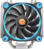 Кулер для процессора Thermaltake Riing Silent 12 (синий) [CL-P022-AL12BU-A]