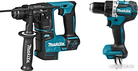Makita DLX2271 (шуруповерт, перфоратор, без АКБ)