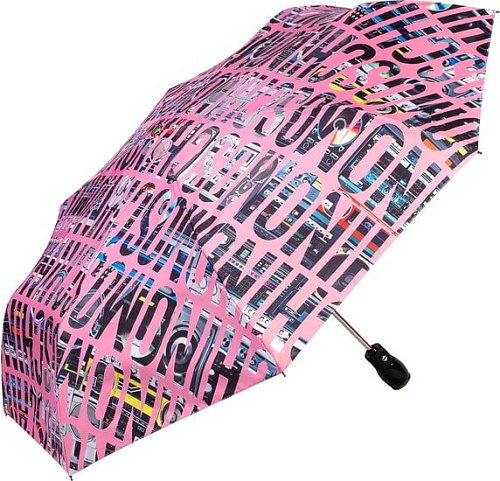 Зонт Moschino 8600-OCA Boombox Pink