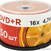 DVD+R диск Mirex 4.7Gb 16x UL130013A1B (50 шт.)