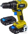 Дрель-шуруповерт Bort BAB-18X-BLK (с 2-мя АКБ, кейс)