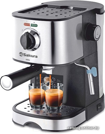 Рожковая помповая кофеварка Sakura SA-6113