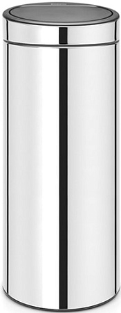 Brabantia Touch Bin New 30 л (стальной полированный)