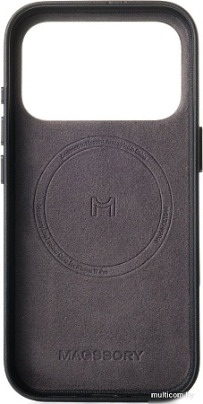 Magssory Eco-Leather Case для iPhone 17 Pro Midnight CLT044m