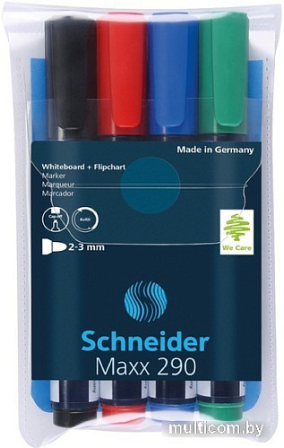 Набор маркеров Schneider Maxx 290 129094 (4 цв)
