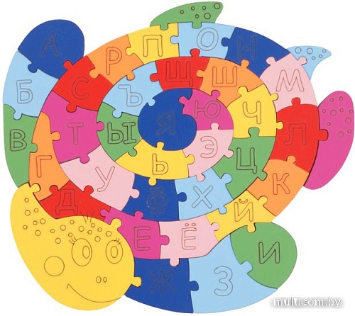 Мозаика/пазл Гомельдрев Черепаха алфавит