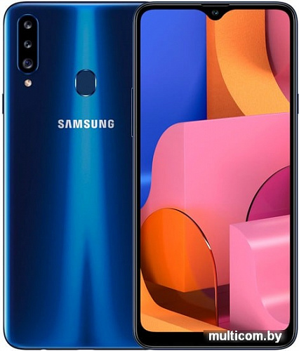 Смартфон Samsung Galaxy A20s 3GB/32GB (синий)