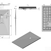 Душевой поддон Vincea VST-4SR9015W 150x90