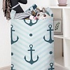 Корзина JoyArty Зигзаги с якорями toba_11049_L