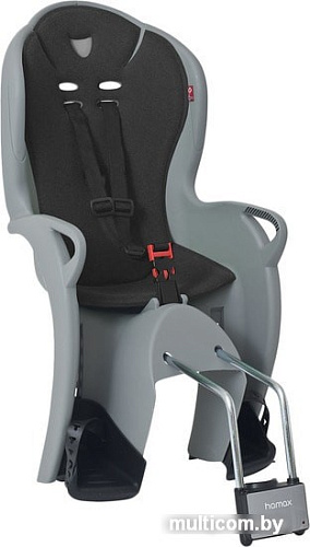 Детское велокресло Hamax Kiss (medium grey/black)
