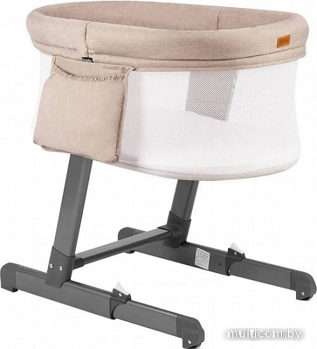 Приставная детская кроватка Nuovita Accanto Bonta (xаки лен)