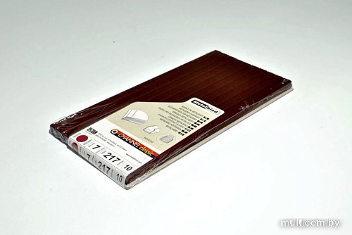 Металлический канал для переплета OPUS Classic 217x7 мм OCH0721710BOR (10 шт, бордовый)