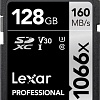 Карта памяти Lexar Professional 1066x SDXC LSD1066128G-BNNNG 128GB