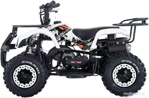 Квадроцикл AVM Grizlik 49 Max (белый)