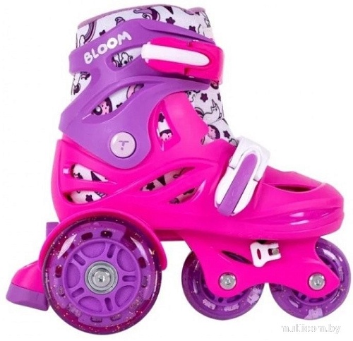 Роликовые коньки Tech Team Bloom (р.31-35, розовый)