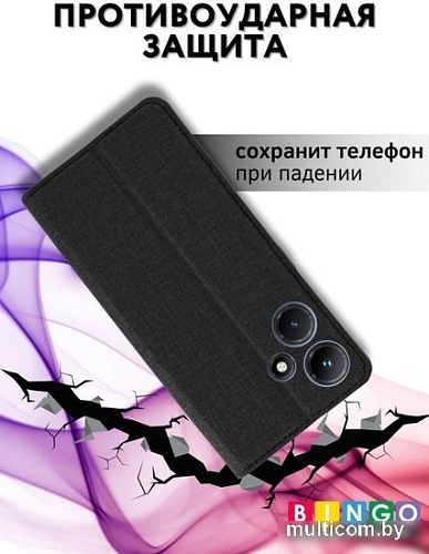 Чехол для телефона Bingo Book для INFINIX Hot 30i (черный)