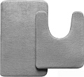 Набор ковриков Home One U-shape 372204 51x81/51x61 (темно-серый)