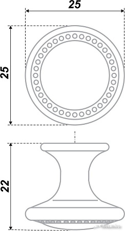 Ручка мебельная Boyard RC053AB.4