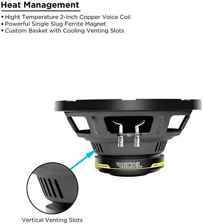 Головка сабвуфера Recoil LW8S4