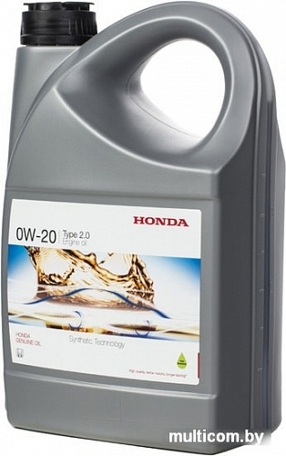 Моторное масло Honda Type 2.0 SN 0W-20 4л