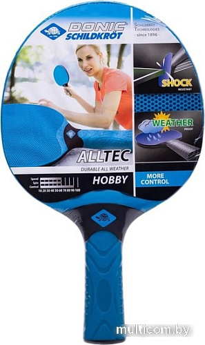Ракетка для настольного тенниса Donic-Schildkrot Alltec Hobby