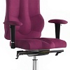 Кресло Kulik System Elegance (азур/хром,розовый с подголовником)