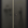 Душевой уголок MaybahGlass MGY-1299-6 (графитовое матовое стекло/черный)