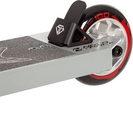 Трюковый самокат Novatrack Psycho 40/100 100A.PSYCHOP1.SL22 (черный/серый)