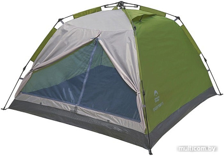 Треккинговая палатка Jungle Camp Easy Tent 3 (зеленый/серый)
