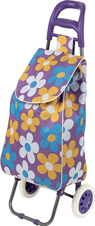 Сумка-тележка Рыжий кот А204 Васильки