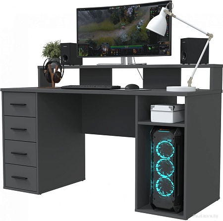 Стол Интерлиния Skill-08 (антрацит/антрацит)