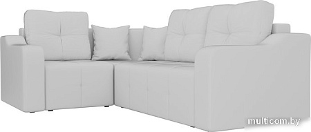Угловой диван Mebelico Кембридж угловой 108830 (левый, экокожа, белый)