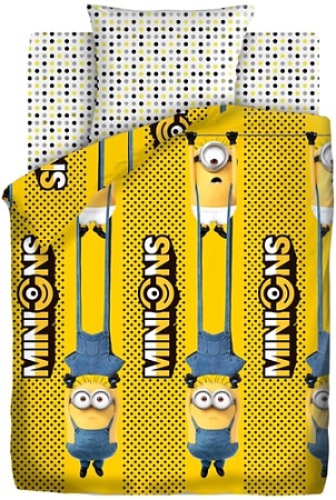 Постельное белье Непоседа Миньоны 668696 (1.5-спальный, наволочка 70x70)
