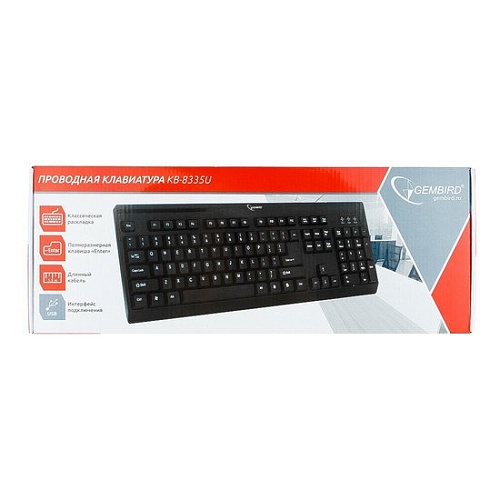 Клавиатура Gembird KB-8335U-BL