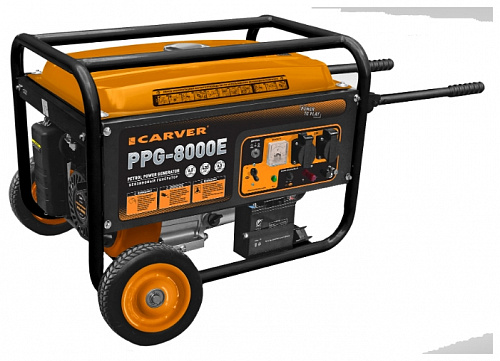 Бензиновая электростанция Carver PPG-8000E