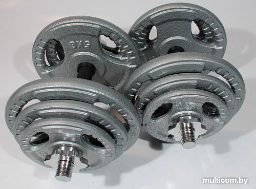 Гантели Atlas Sport Хаммертон 2x21.5 кг
