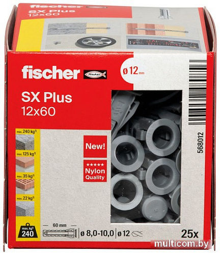 Fischer SX Plus 12x60 568012 (25 шт)