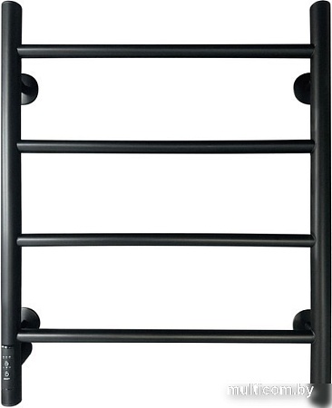 Полотенцесушитель Ростела Виктория 50x60/4 (с диммером, черный левый)