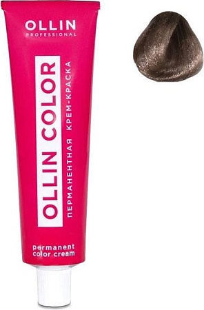 Крем-краска Ollin Professional Color перманентная 7/1 русый пепельный 100 мл