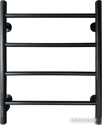 Полотенцесушитель Ростела Виктория 50x60/4 (с диммером, черный левый)