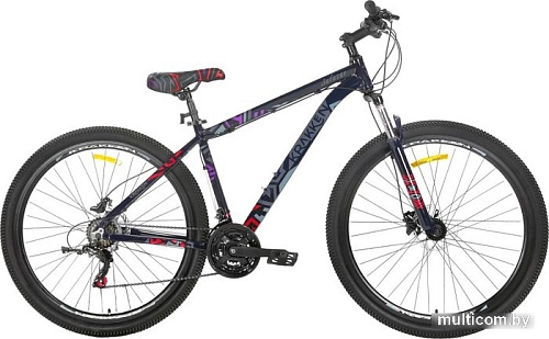 Велосипед Krakken Salazar р.18 2022 (черный/красный)