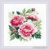 Набор для вышивания Риолис Древовидный пион № 1854