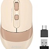 Мышь A4Tech Fstyler FG10CS Air (бежевый/коричневый)