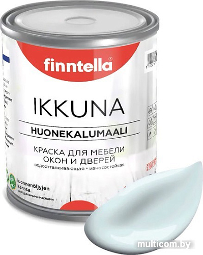 Краска Finntella Ikkuna Kylma F-34-1-3-FL007 2.7 л (холодный голубой)