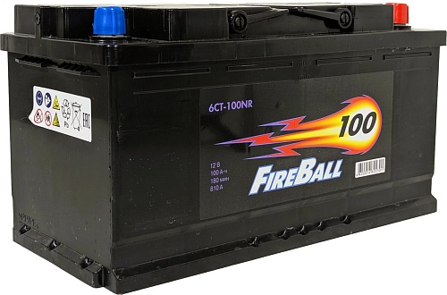 Автомобильный аккумулятор FireBall 6CT-100 NR (100 А·ч)