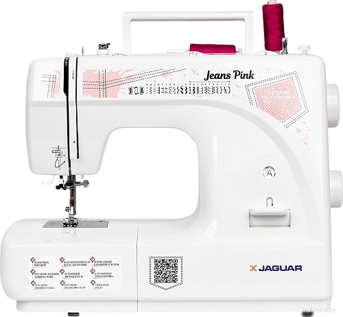 Электромеханическая швейная машина Jaguar Jeans Pink