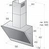 Каминная вытяжка Gorenje GHV 63 X